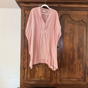 EMERSON SHORT CAFTAN - MUTED CLAY ORGANIC